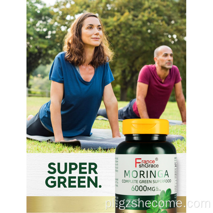 Moringa Capsules wspierają suplement Immume Health